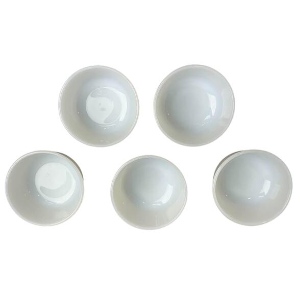 Fire King Other - 1950’s Fire King Milk Glass Custard Bowl Set